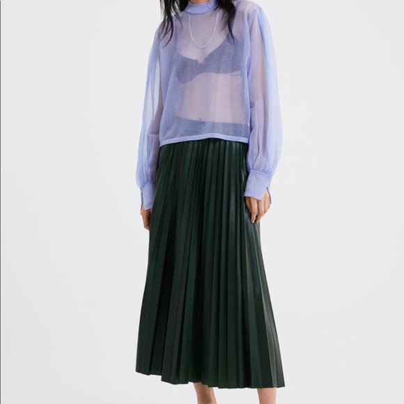 Zara pleated skirt - Picture 1 of 4